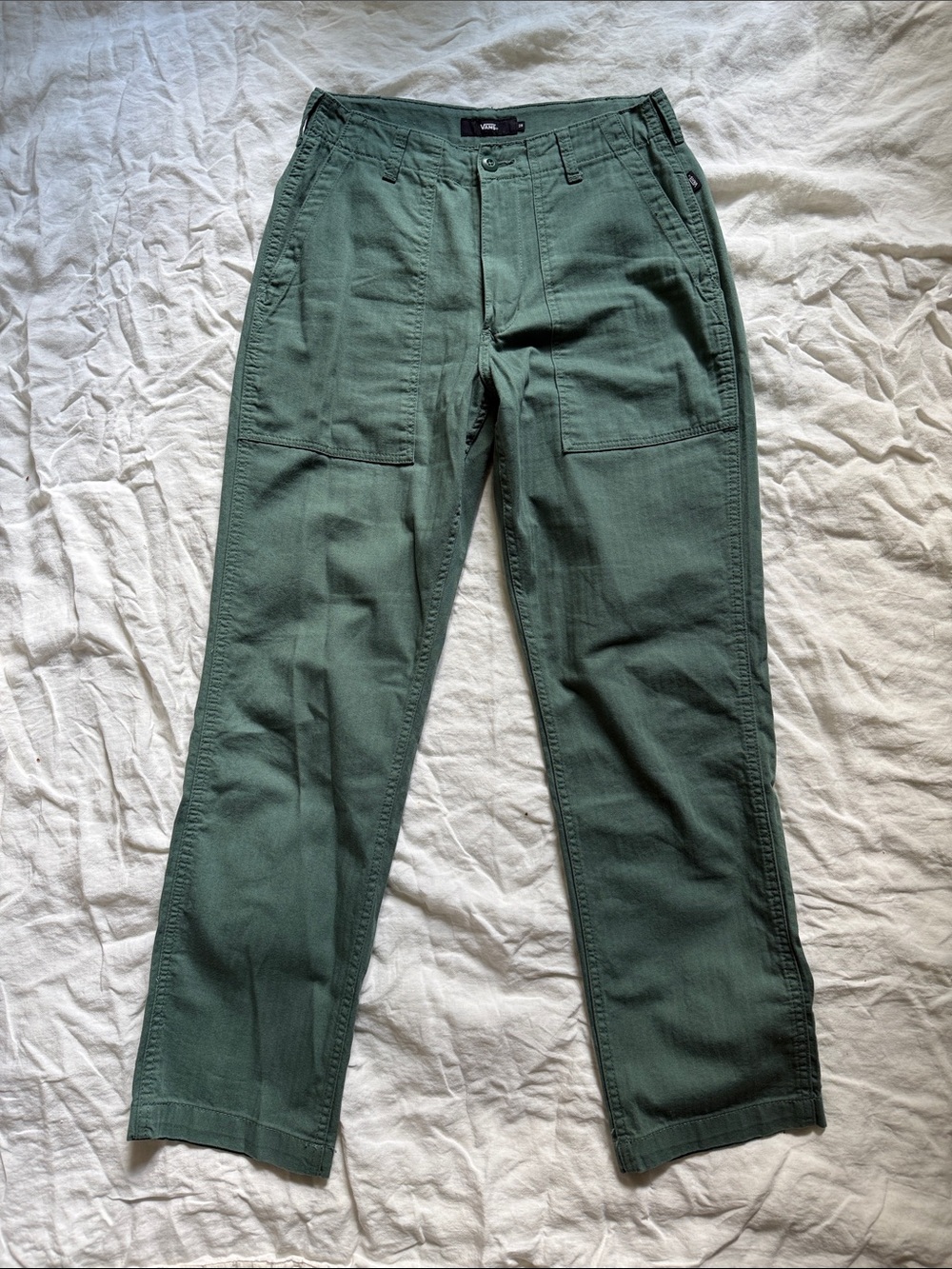 Vans Men's Green Cargo Pants
